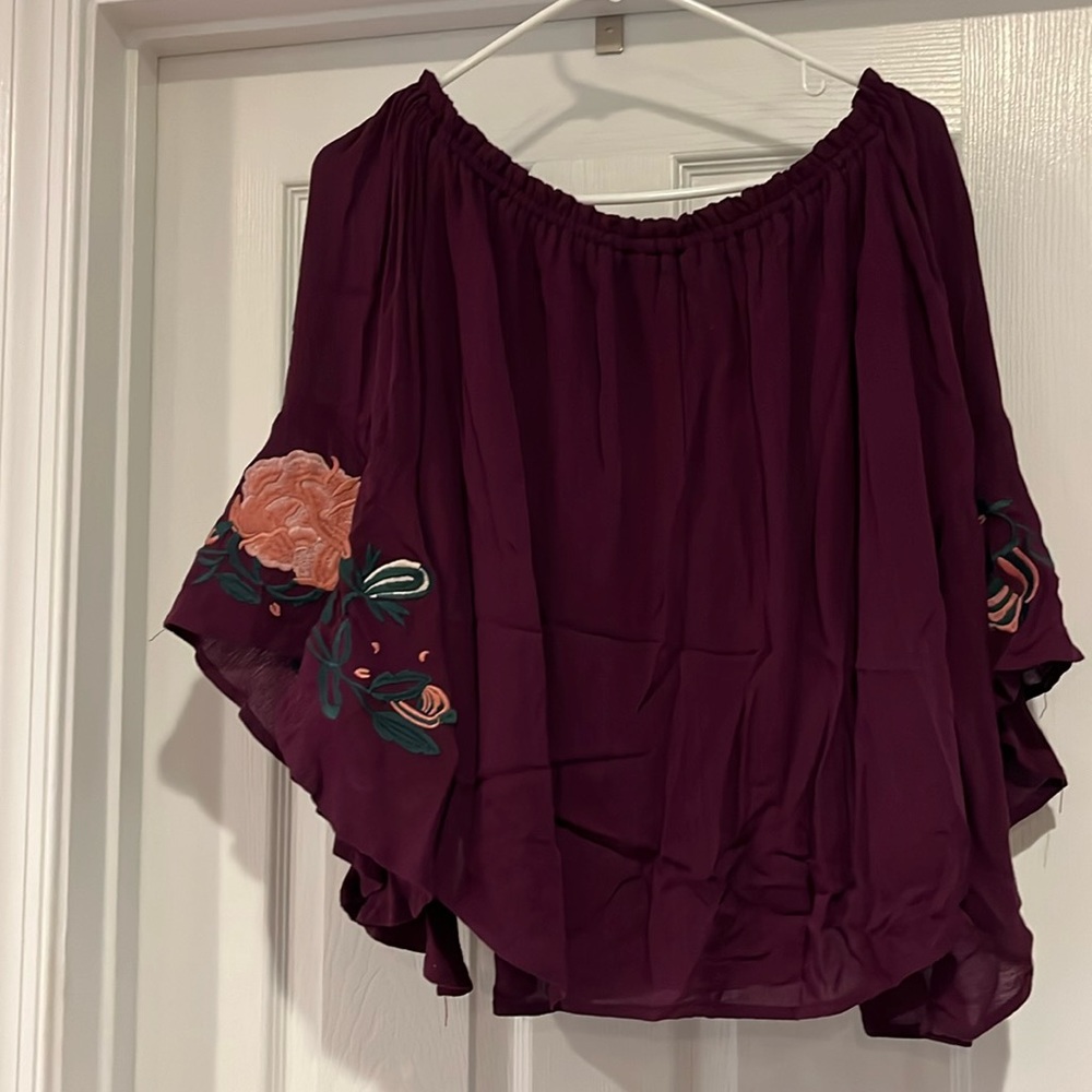 Francesca’s off the shoulder top
